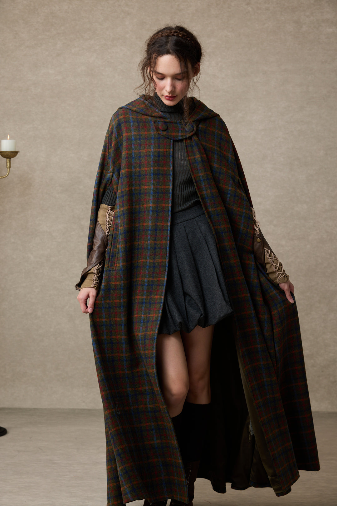 Astor 35| 100% Wool Cloak Coat