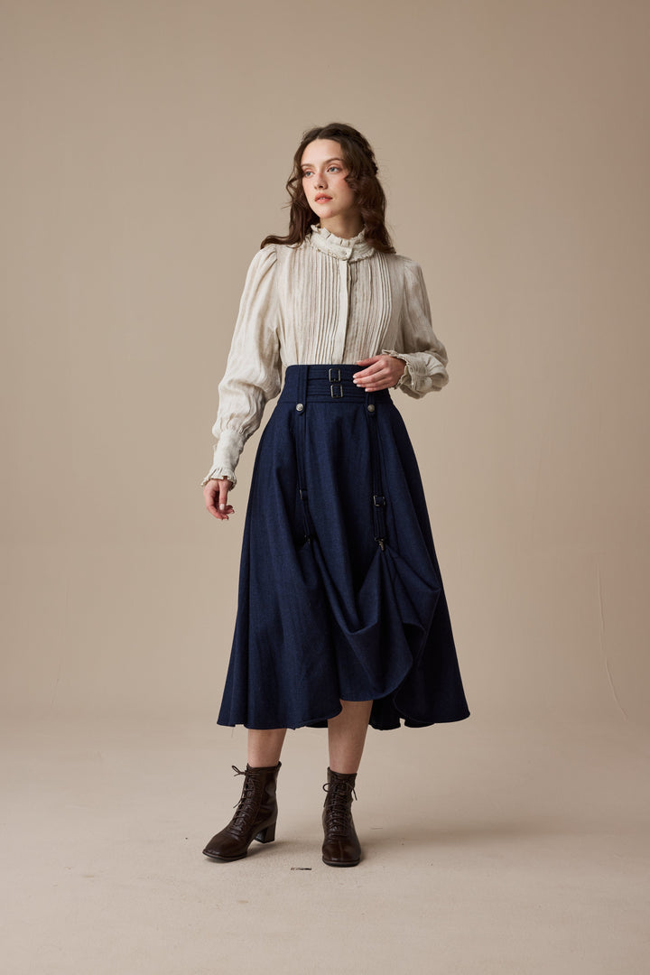 Cynthia 16 | Adjustable wool skirt