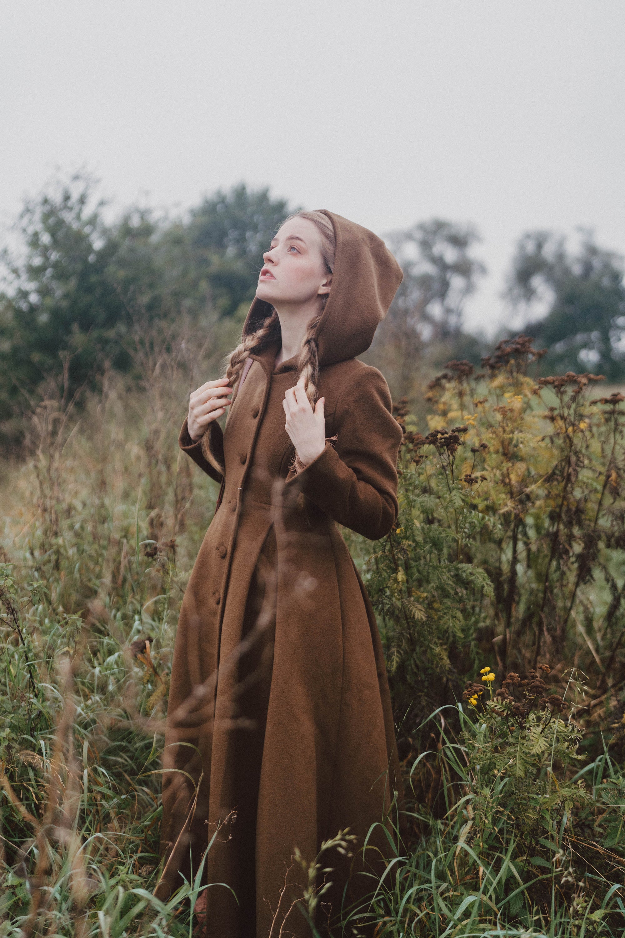 My Fair Lady 26 | Hooded Wool Coat – Linennaive