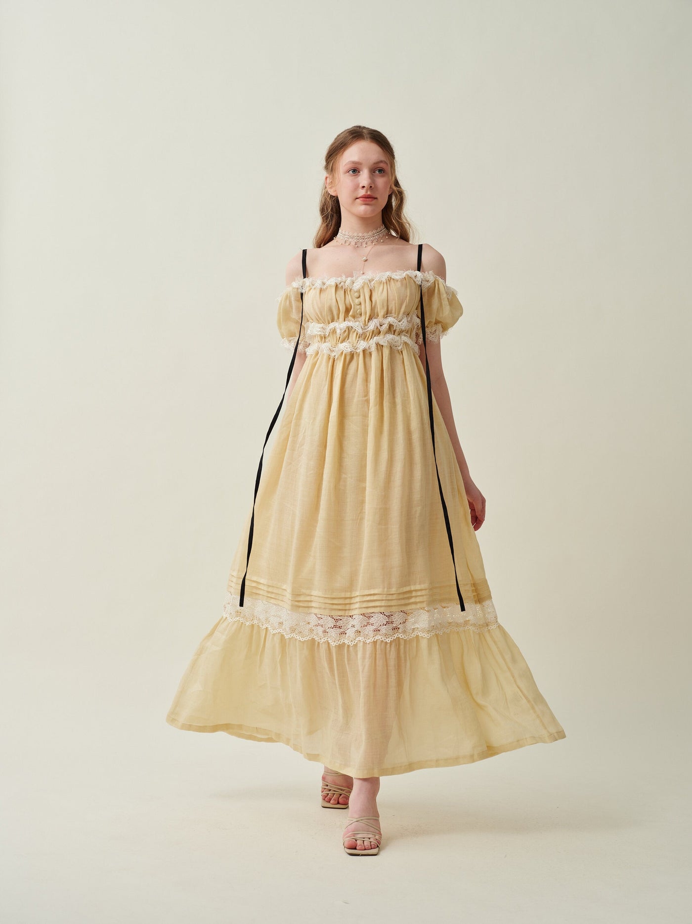 Carolynn 24 | flowy maxi dress with lace