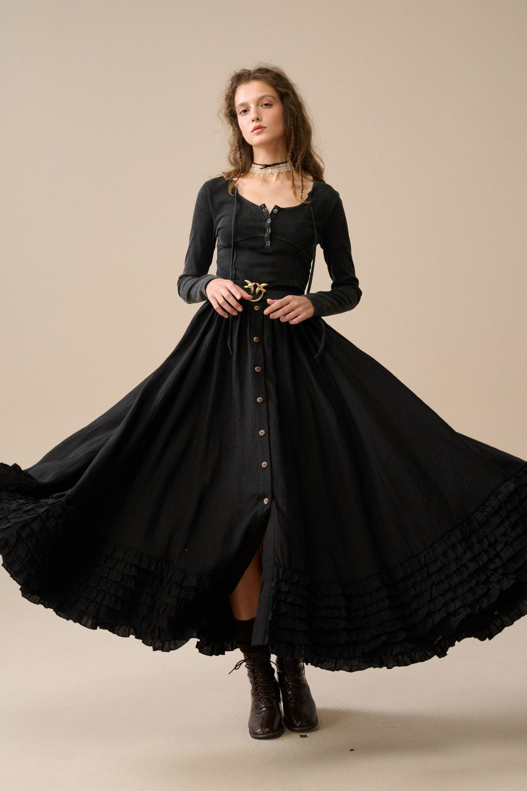linen skirts and dresses Daisy 03