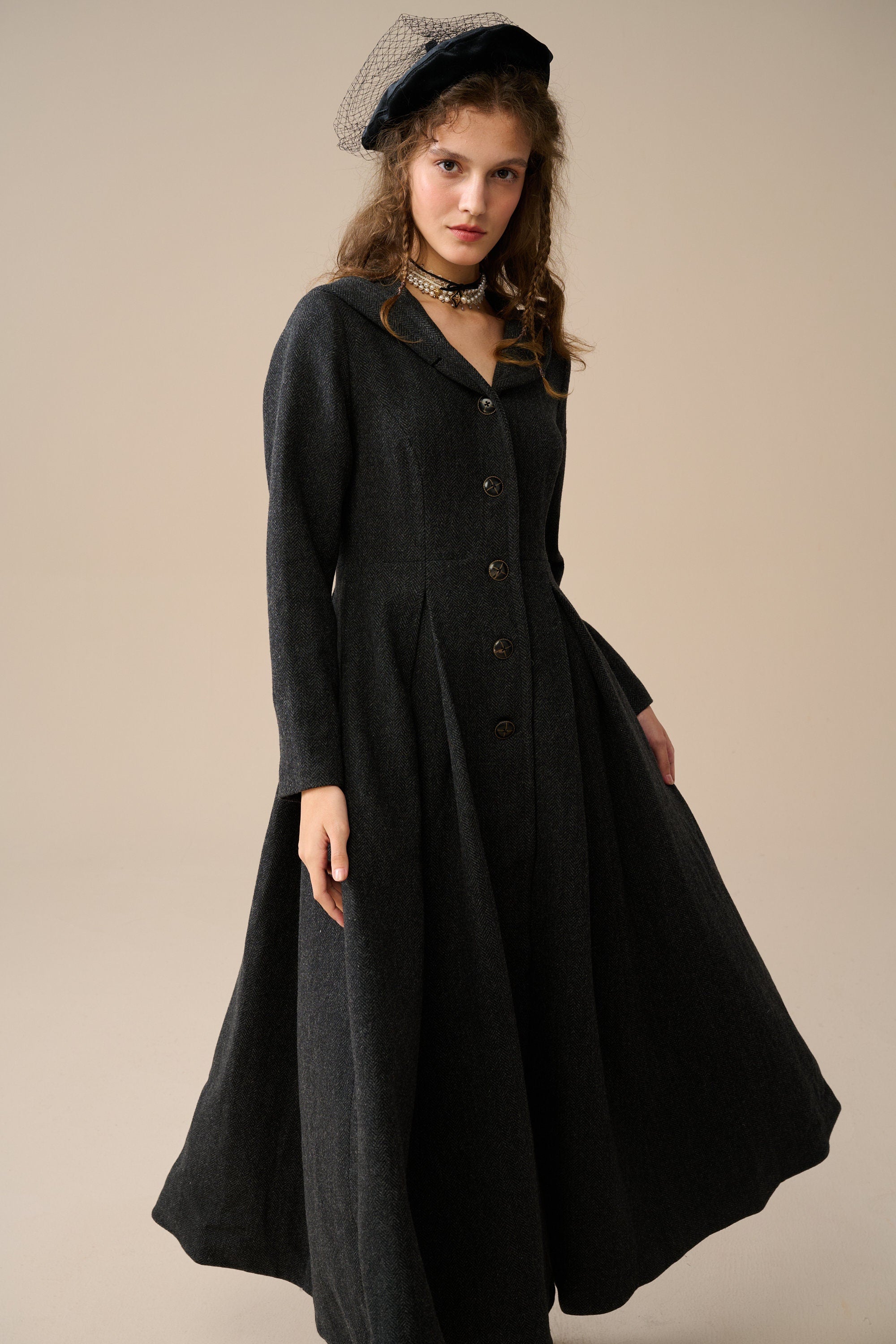 My Fair Lady 26 | Hooded Wool Coat – Linennaive