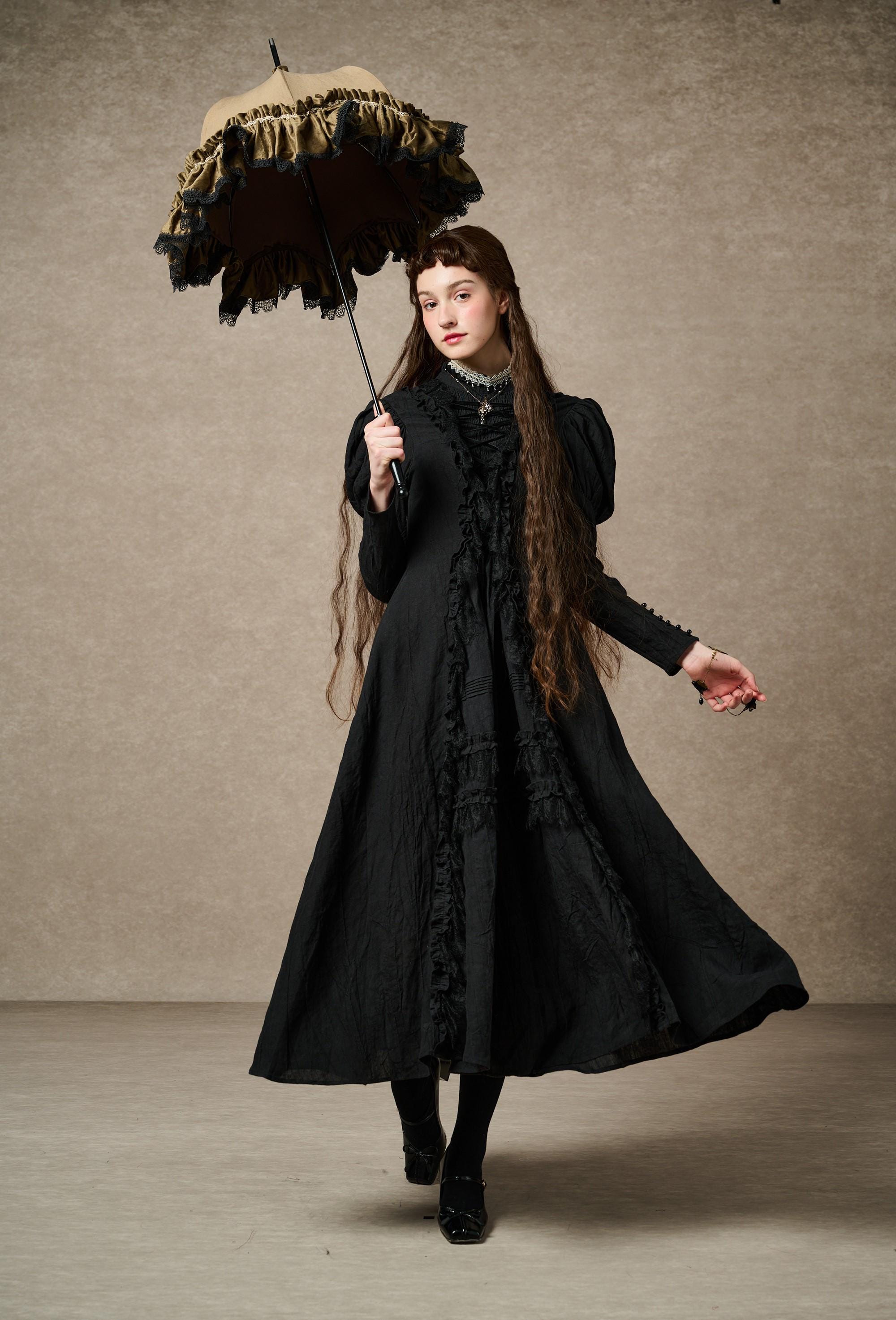 Elizabeth 15 | Victorian Linen Dress – Linennaive