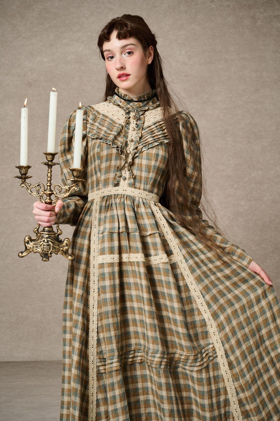 MARY 18 | VINTAGE LINEN DRESS GOWN MARY 18 | VINTAGE LINEN DRESS GOWN