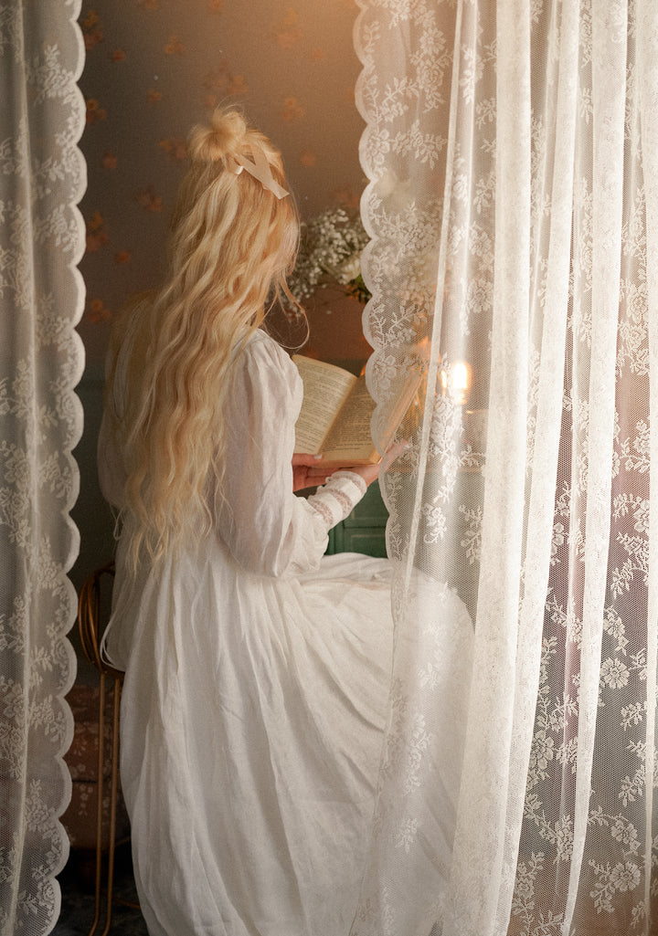 Josefina 19 | Dreamy Pleated Linen Dress Gown