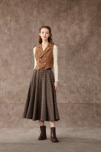 Legend 1 | Tartan Wool Skirt