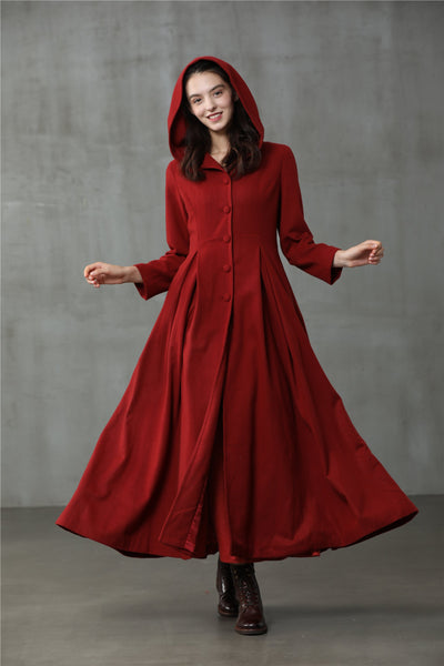 Christmas My Fair Lady 26 | Hooded Wool Coat