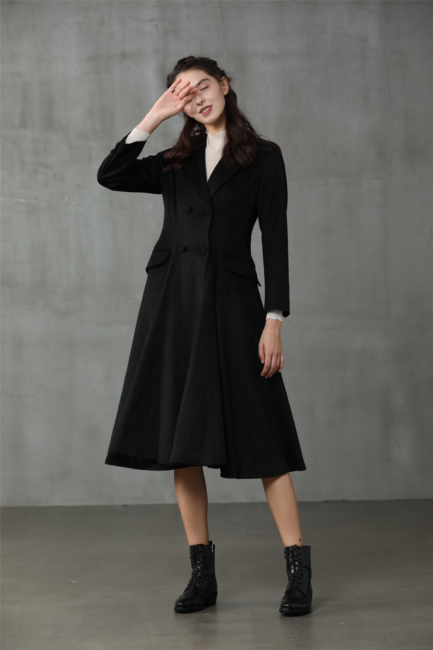 Roman Holiday 20 | Double Breasted Wool Coat