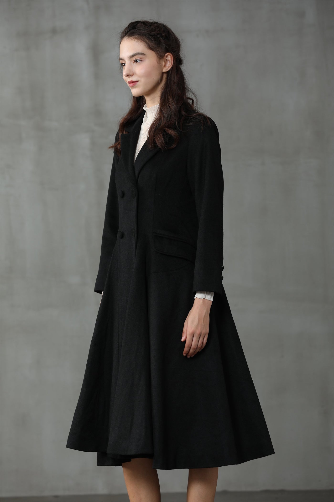 Roman Holiday 20 | Double Breasted Wool Coat