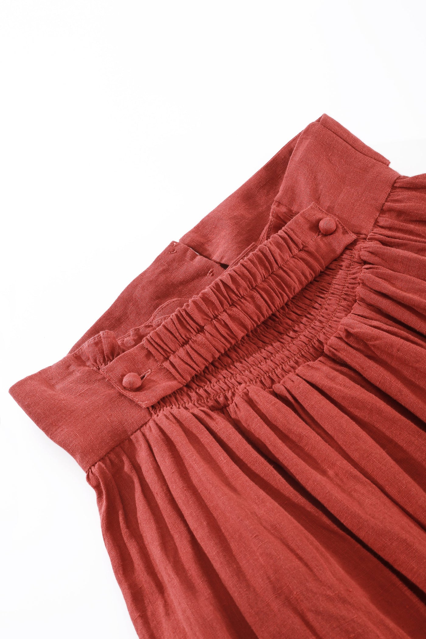 Hannah 38 | heavy linen skirt