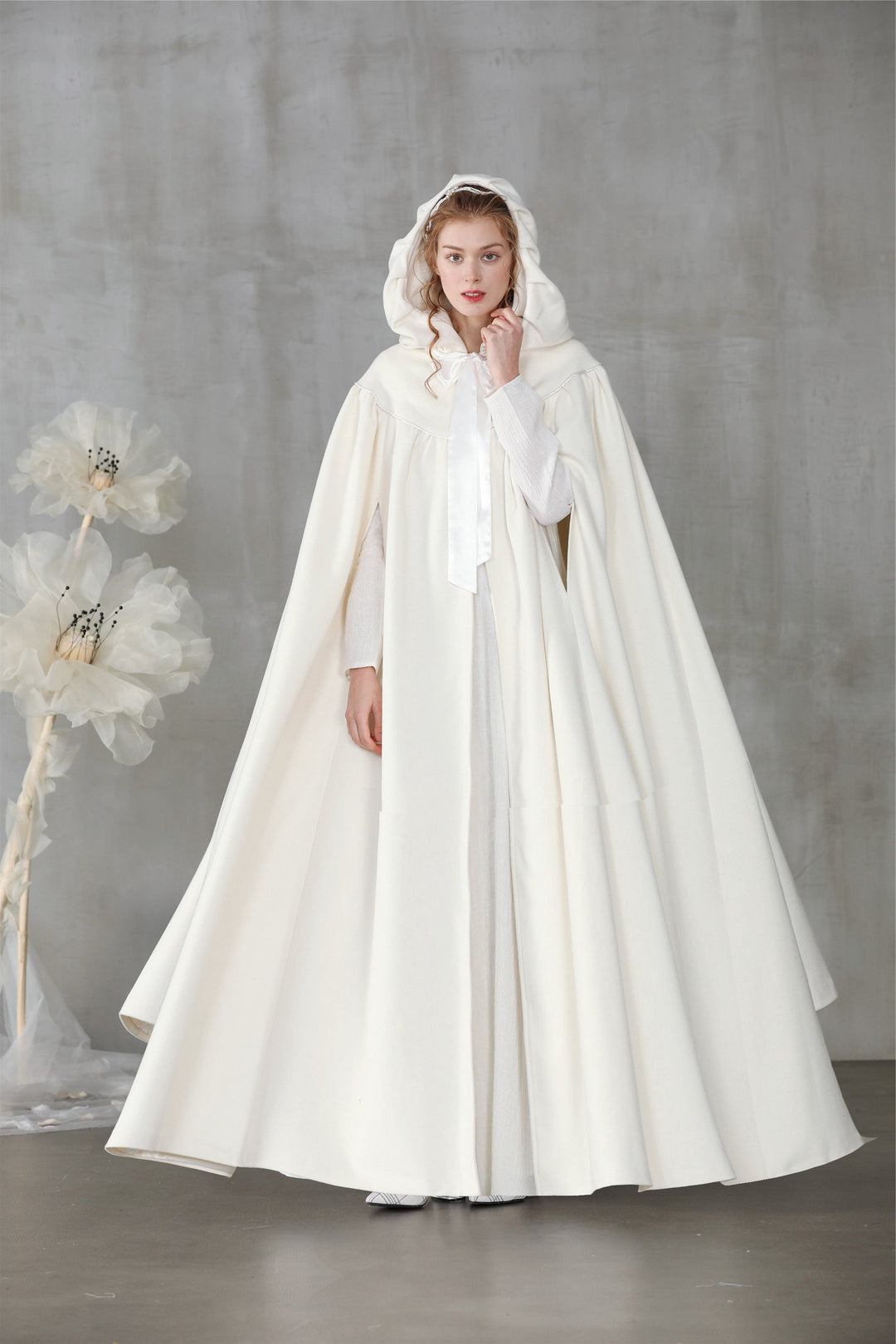 white wool dress Perfumer 33