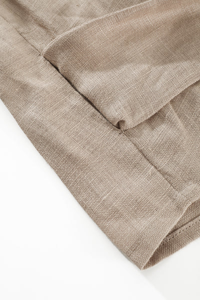 Magnolia 13 | puff sleeve wrap linen top