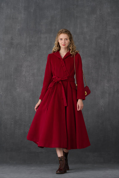 Valentina 33 | hooded wool winter coat