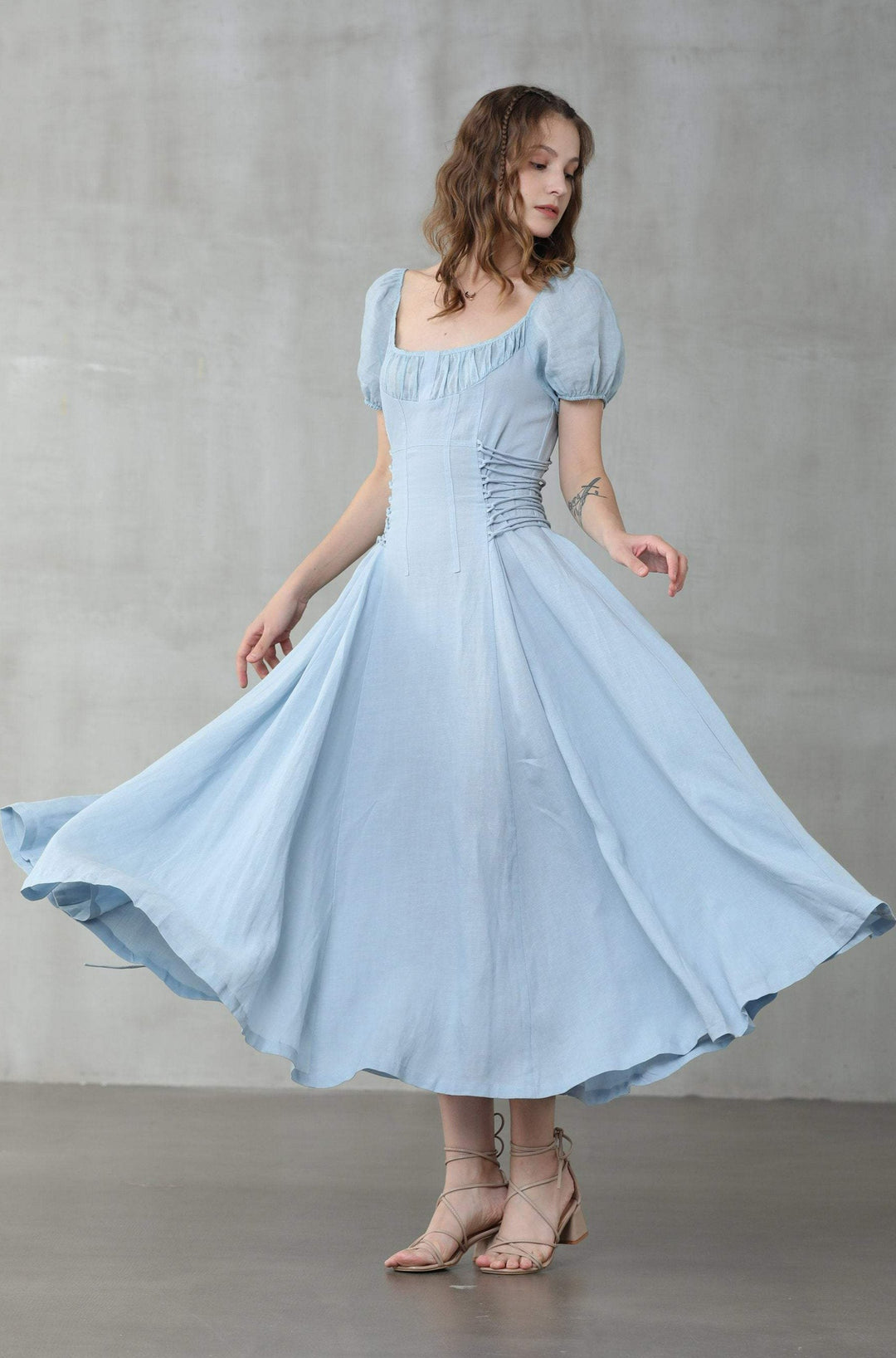 YLANG 18 | Cinderella Linen Dress Linennaive YLANG 18 | Cinderella Linen Dress Linennaive