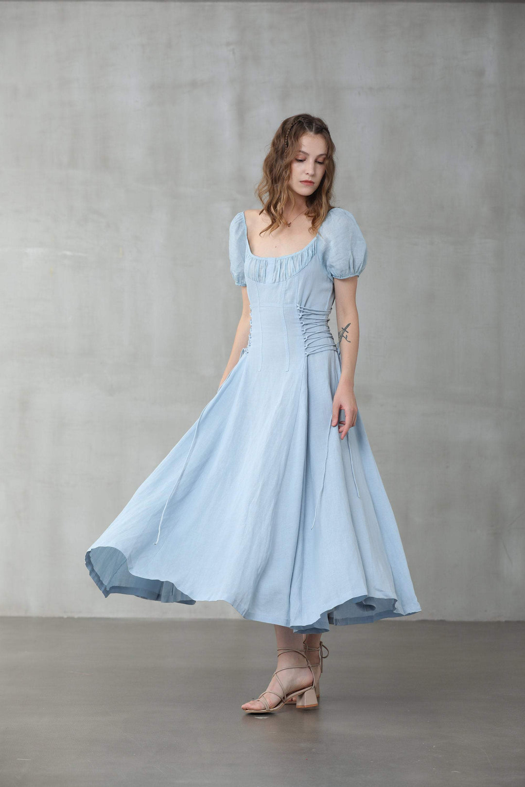 YLANG 18 | Cinderella Linen Dress Linennaive YLANG 18 | Cinderella Linen Dress Linennaive