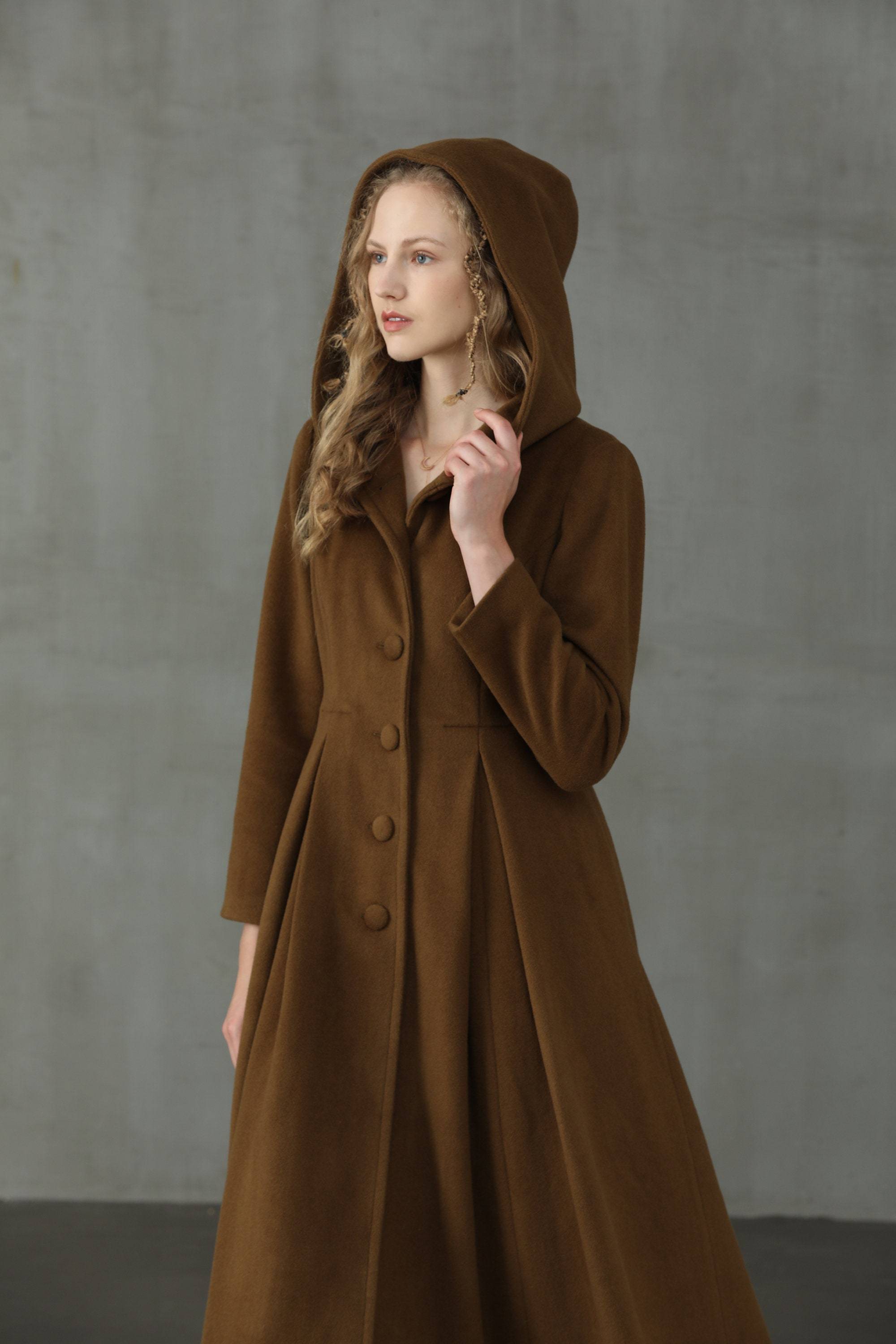 My Fair Lady 26 | Hooded Wool Coat – Linennaive