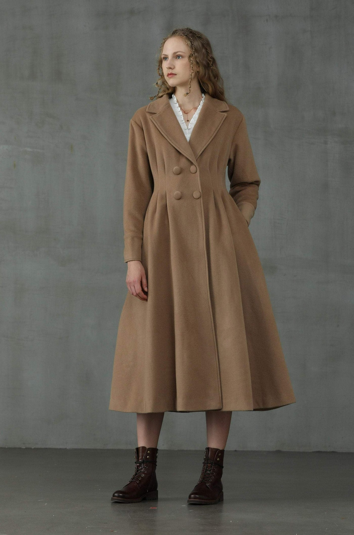 A Romance 31 | Double breasted wool coat