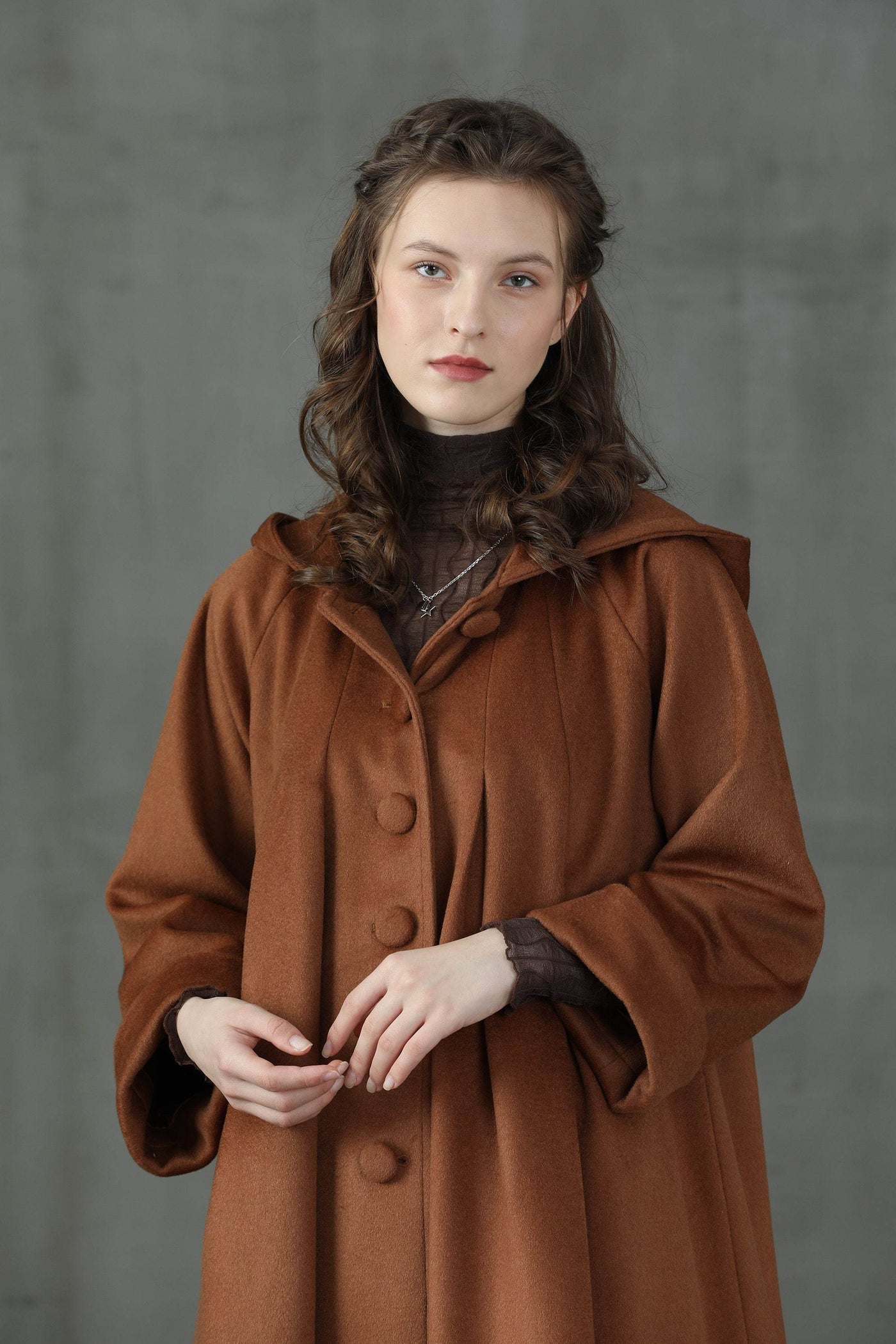 Academy 06 | hooded wool coat jacket – Linennaive