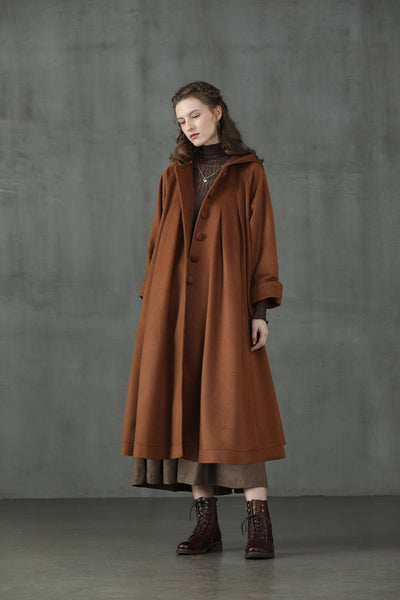 Academy 06 | hooded wool coat jacket