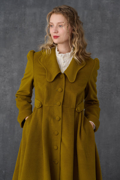 Anais 17 | Petal Wool Coat