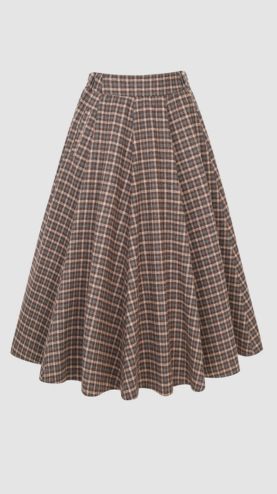 Legend 1 | Tartan Wool Skirt