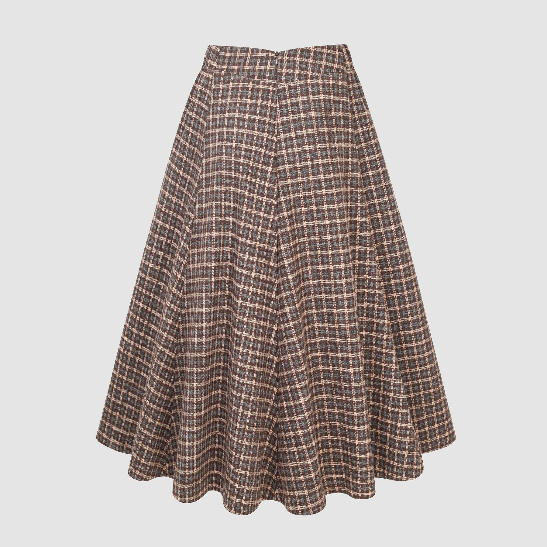 Legend 1 | Tartan Wool Skirt – Linennaive