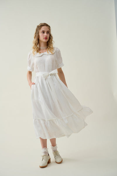 Belle 11 | Peter Pan linen french dress