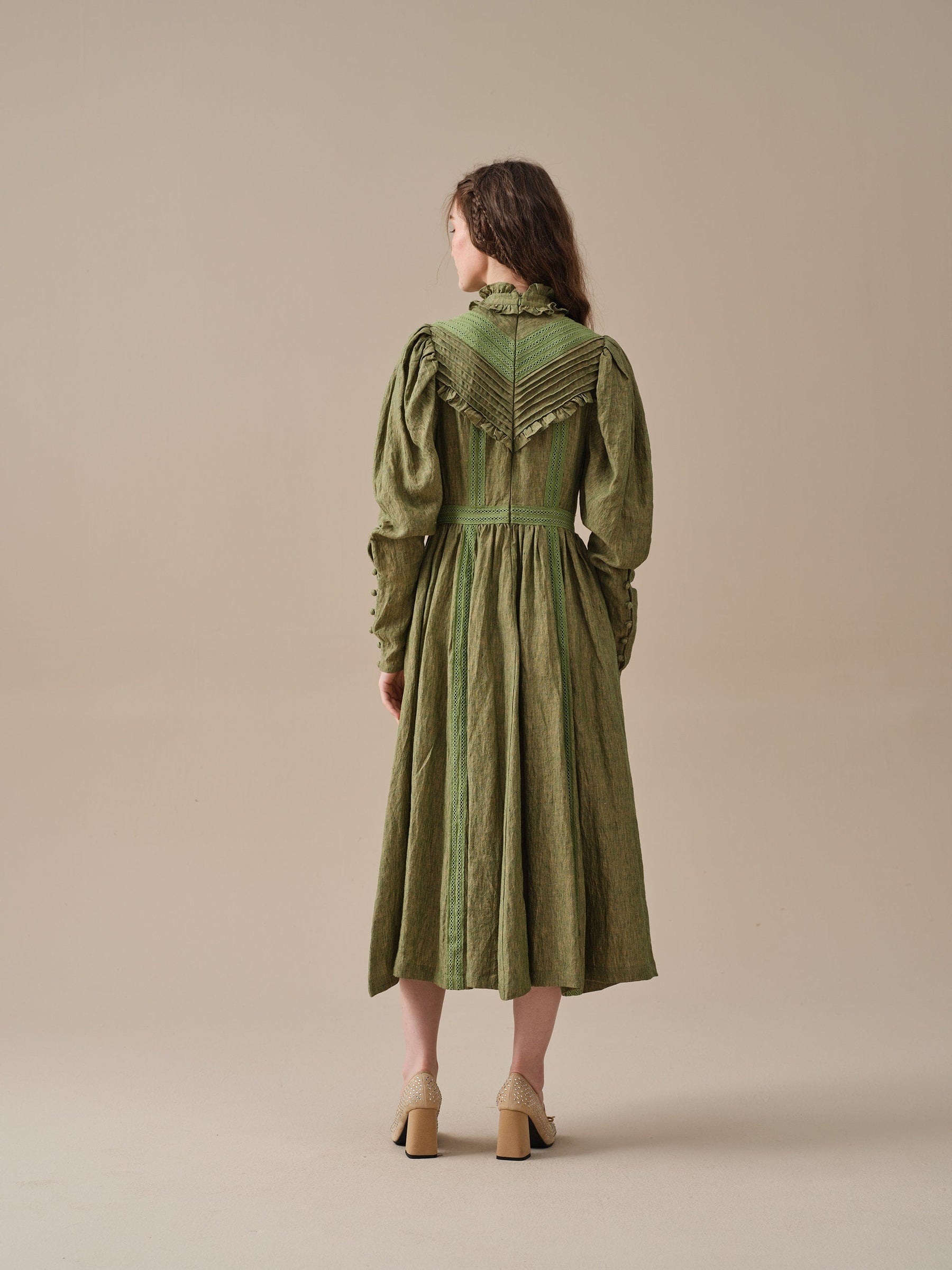 Linen Dress - OS18808-116 main image 0
