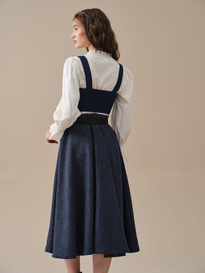 Darcy 23 | flared wool skirt