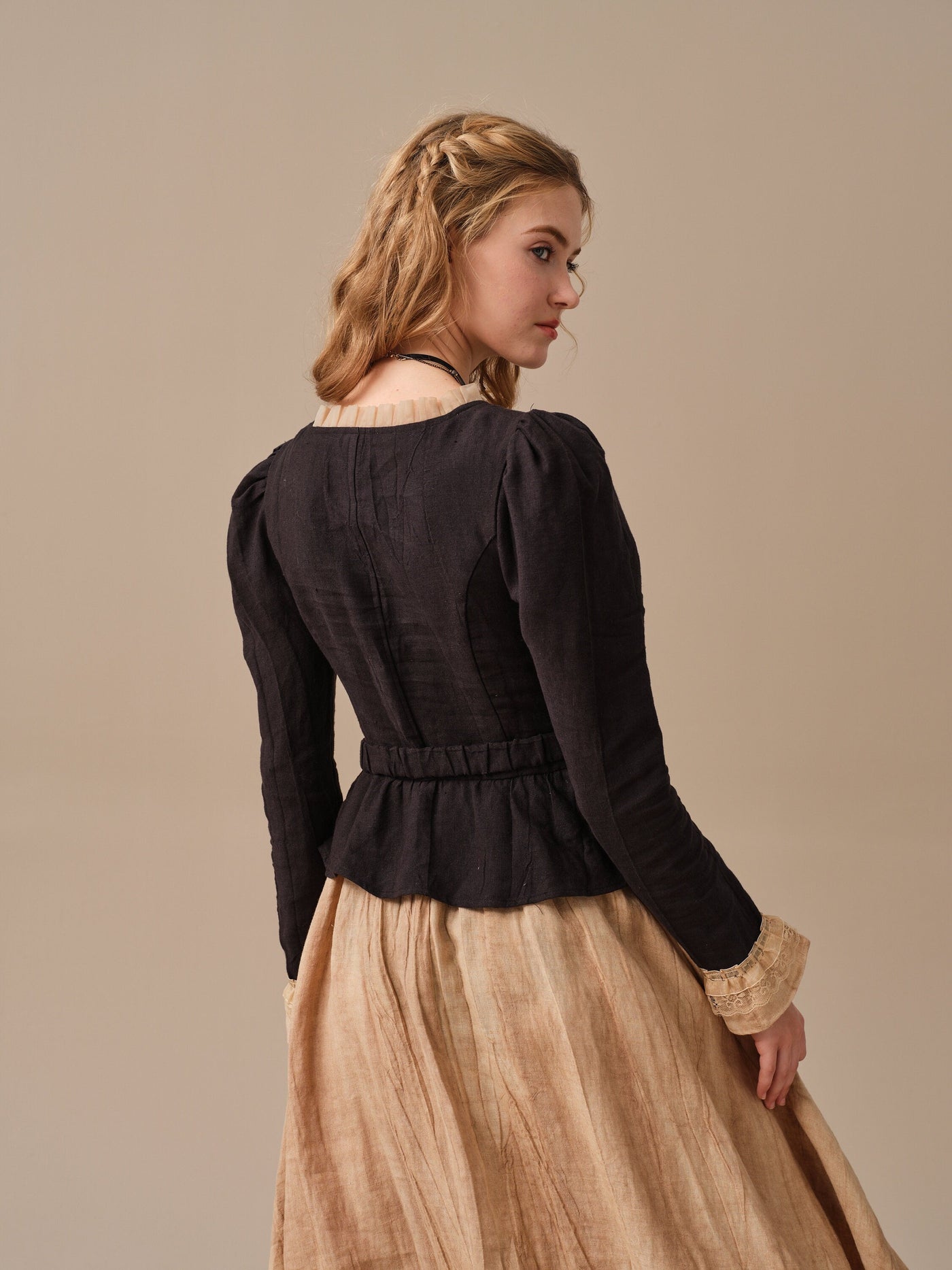 Harper 22 | 100% linen layered dress